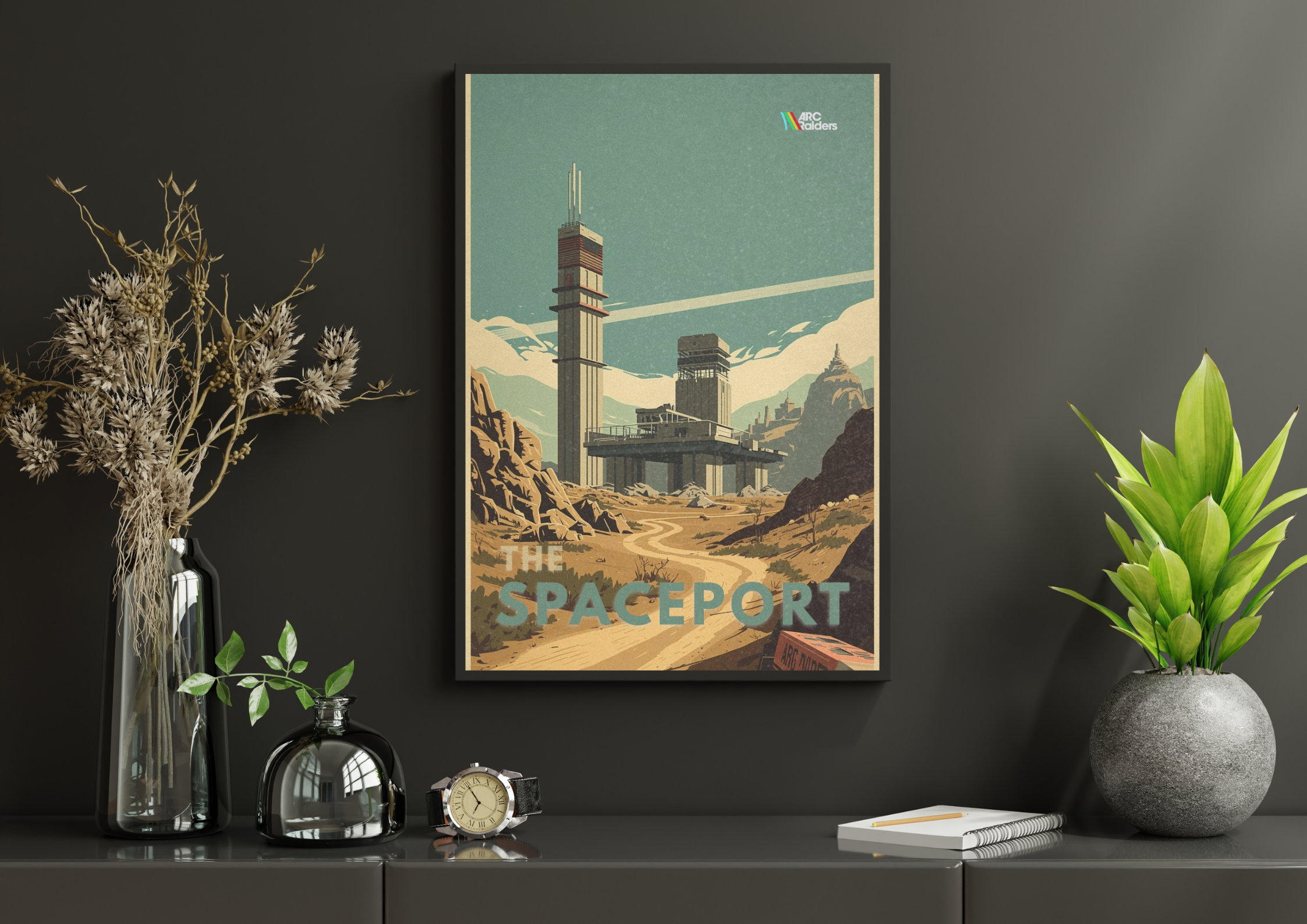 ARC RAIDERS Map Poster — The Spaceport
