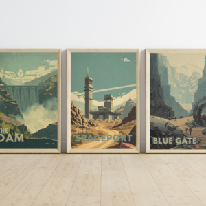 ARC RAIDERS Map Poster Set — 3-Map Collection (Bundle Deal)
