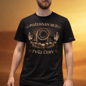 Dune: Awakening tričko „Požehnán buď tvůj červ“