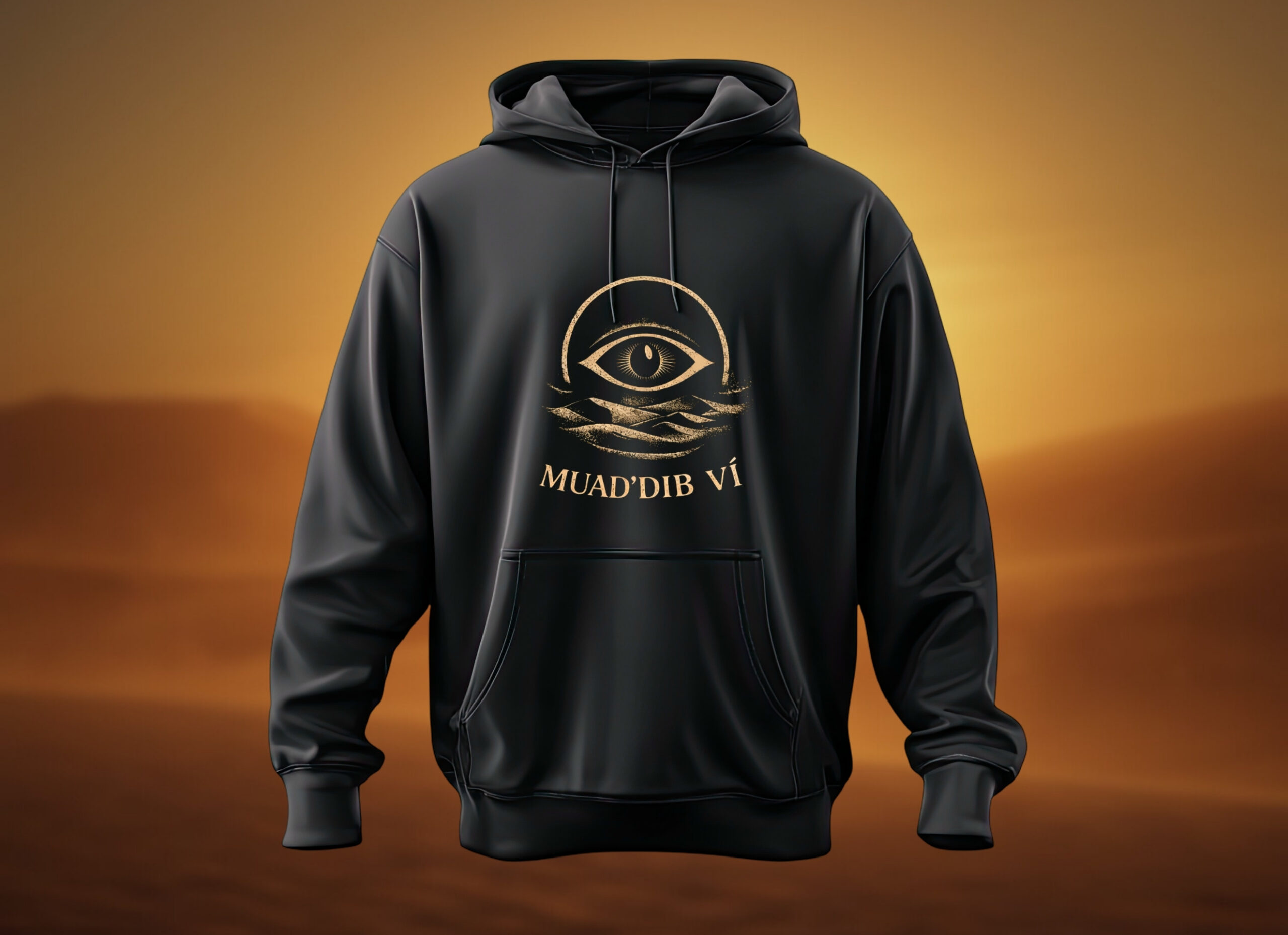 Dune: Awakening unisex mikina „Muad’Dib ví“