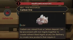 carbon ore Dune: Awakening