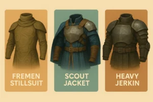 sety zbroje ve hře Dune: Awakening