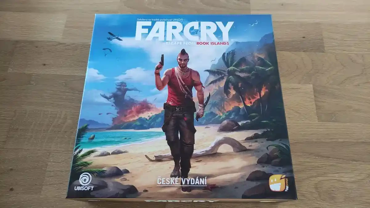Krabice hry Far Cry: Escape from Rook Islands