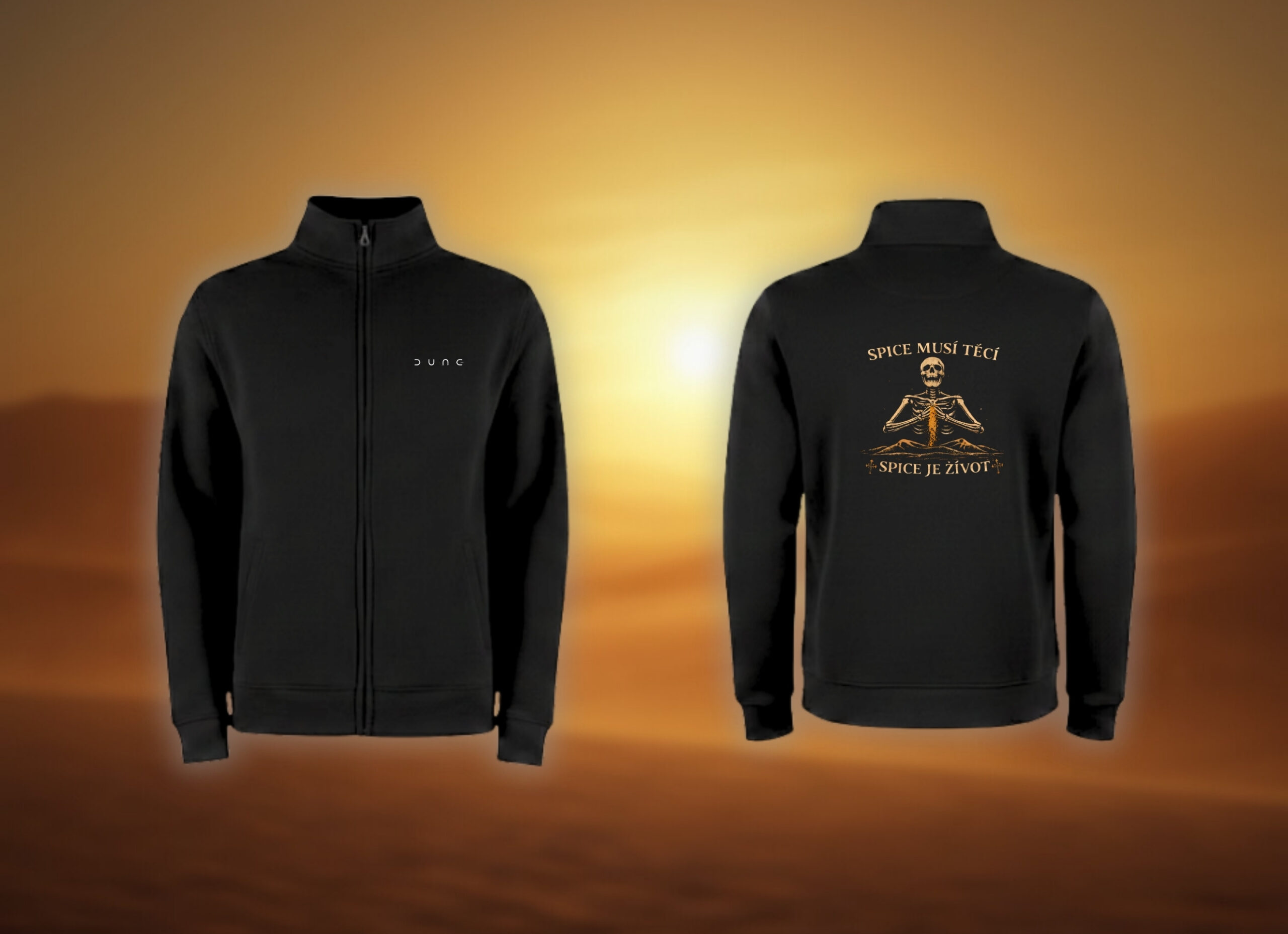 Dune: Awakening unisex mikina „Spice musí téci“ | když chceš loot… tak si ho musíš zasloužit - Obrázek 3