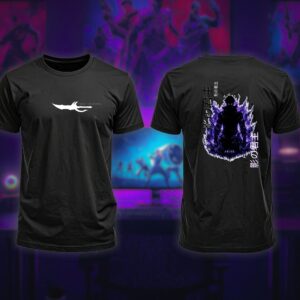 Solo Leveling unisex tričko „ARISE / Shadow Monarch (Level 100)“